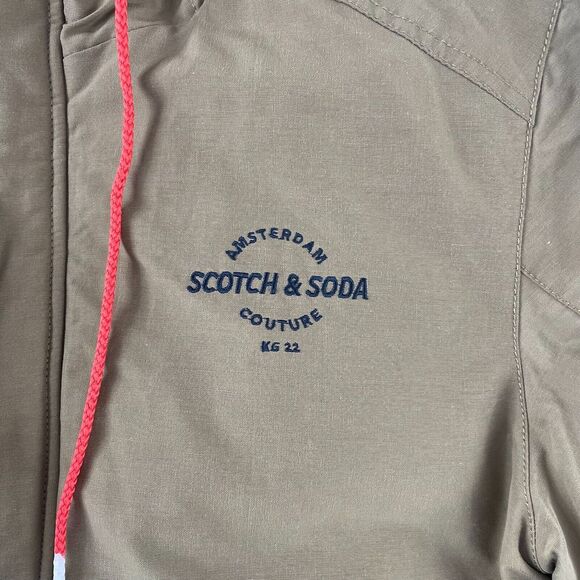 SCOTCH & SODA K22 Snowboarding Parka Jacket Men Large Full Zip Hooded Primaloft - Picture 5 of 15